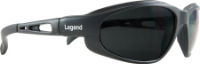 ON SITE SAFETY GLASSES LEGEND BLACK WITH SMOKE LENS 